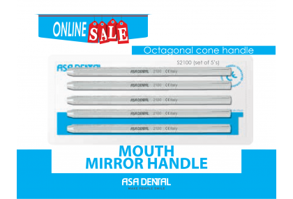 Mouth Mirror Handle Set of 5's